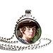 The Spider's Parlor Carl Grimes Walking Dead 1 inch Silver Plated Picture Pendant Necklace