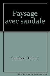Paysage avec sandale