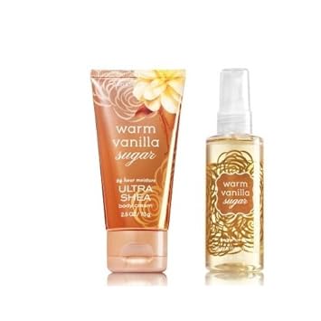 Amazoncom Bath And Body Works Warm Vanilla Sugar Travel
