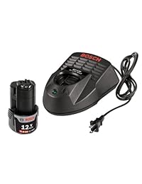 Batería de alta capacidad BAT414 de Bosch, 12 voltios, ion de litio, 2.0 Ah