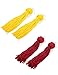 Jstyle 2 Pairs Dangle Earrings for Women Girls Drop Earrings Tassel Ball