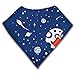 Baby Bandana Drool Bibs for Girls and Boys Drooling Absorbent and Teething, Pack of 4 Bib set with Tin Gift Box