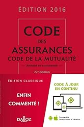 Code des assurances 2016