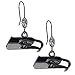 Siskiyou Sports NFL Womens Seattle Seahawks Crystal Dangle Earrings One Size Team Color, One Size