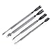 BORN PRETTY Dual-ended Cuticle Pusher Remover Nail art Stainless Steel Pedicure Manicuring Tool Set