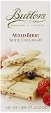 Butlers White Chocolate Bar, Mixed Berry, 3.52 Ounce