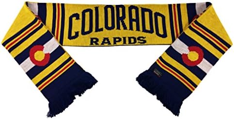 MLS Colorado Rapids Official Third Kit Scarf, Burgundy, One Size