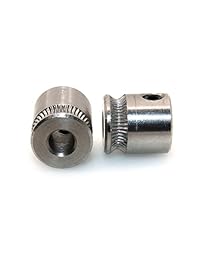 Witbot MK7 acero inoxidable extrusor Drive Gear Rueda 1 5 pulgadas Bore para impresoras 3d (Pack de 5 unidades)