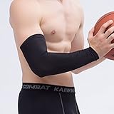 Vstartek Arm Sleeves for Men UV Arm Sleeve for Women Outdoor Sports Arm Compression Sleeve Anti-Slip Arm Protection Sleeves Skin Protection Sun Arm Sleeves for Cycling Driving Golf Basketball (1 PC)