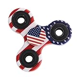 Vanvler Fidget Spinner Triangle Single Finger Decompression Gyro Hand Spinner Fingertip Gyro (VV, A)