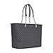 MICHAEL Michael Kors Womens Jet Set Organizational Tote Handbag Black Large