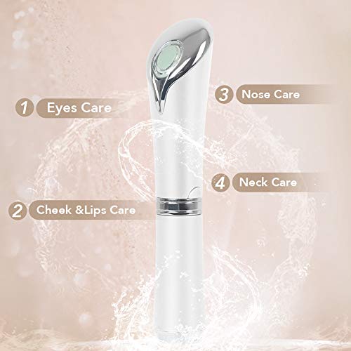Eye Massager, Eye Massagers Wand with 42℃ Heat & Sonic Vibration for