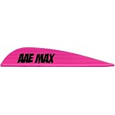 Arizona Archery Enterprises AAE Max Stealth Vanes for Fletching Arrows - 50 Count
