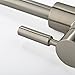 Comllen Kitchen Sink Faucet, Tall Bar Faucets Single Hole, High Arc Stainless Steel, 360° Swivel Spout, Single Handle, Brushed Nickel Kitchen Faucets for RV Prep Kitchen, Hot &Cold Water Hose