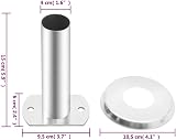 vidaXL 304 Stainless Steel Pool Ladder Handrail Brackets 2 pcs Set view 2