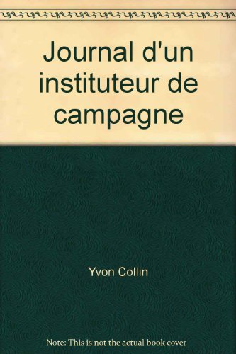 Journal d'un instituteur de campagne