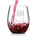 HESHS Wine Glass 39 + One Middle Finger 40th Wine Glass for Men Women, Funny Stemless Wine Glass for Friend Wine Lover Turning 40 Perfect Party Decoration Big Capacity Better Sober Up 15Oz
