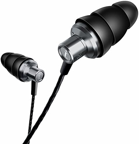 LOFS Wired Earbuds Stereo Noise Cancelling Bass Sweatproof In-ear Aviation Aluminum Earbuds for iPhone iPod iPad HTC XIAOMI SAMSUNG Android Smartphones Laptops Tablets MP3 Players-Jet