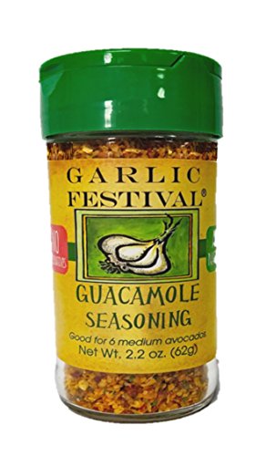 Garlic Festival Foods Guacamole Seasoning All Natural