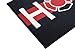 FloorMatShop Home Thin Red Line Firefighter Support Novelty Carpet Nylon Indoor Welcome Entrance Mat Approx. 2' x 3' Surged Edge Made in The USA
