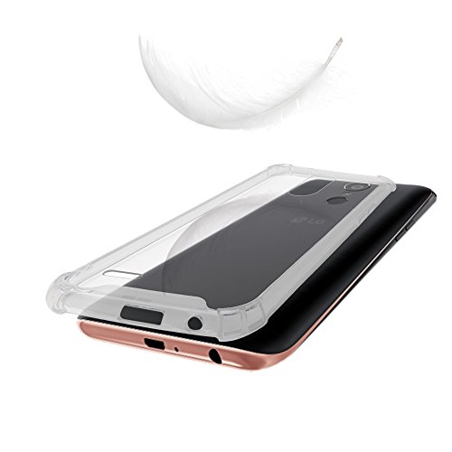 LG K10 2017 Case, Beyondcell transparent Clear Hybrid Bumper Case Cover K20V (Parasailing)