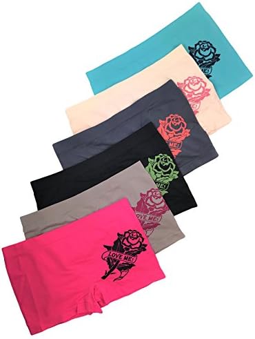 Women's Seamless Panty Boyshorts Stretch Classy Sexy Underwear Multi-3,6 and 12 Pack