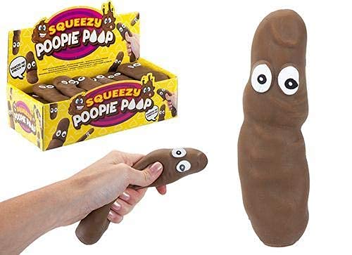 PMS 543213 Poopie Poop With Eyes | 14cm | 96pcs. | 1 Box Accessory, Multicolor