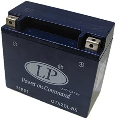 YTX20L-BS Motorcycle Battery Gel Sealed 12v 20.0Ah Landport