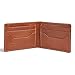 HOJ Co. Deacon ID BIFOLD Front Pocket Wallet-Full Grain Leather-Bifold Money Clip Wallet (Brown Smooth)