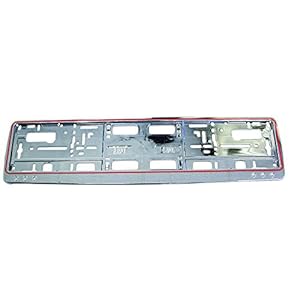Carpoint 1362003 Nummernschild Halteplatten EU, Chrom