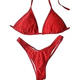 New, Never Worn Wellness Practice/Posing Suit/Competition Wellness Bikini Red