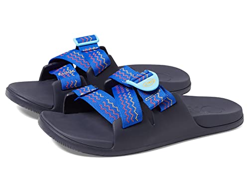Chaco Women's Chillos Slide Sandal, Lasagna Blue, 5