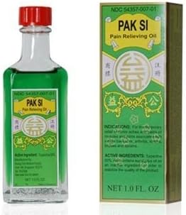 Pak Si Pain Relieving Oil from Solstice Medicine Company 1 Oz - 30 ml.
