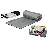Cloudz Bamboo Travel Blanket with Bag - Charcoal
