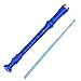 Antner 8-Hole Soprano Descant Recorder Flute with Cleaning Rod, Music Instrument for Adult or Kids, Blue