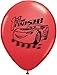 Pioneer Party Group Officially Licensed Disney Pixar 12-Inch Latex Balloons, Cars Colors may vary, 6-Count