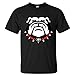 WOEO Men's Georgia Bulldogs (9) Cotton Short Sleeves T-shirts