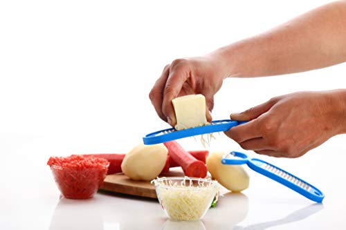 Signoraware-2-in-1-Grater-cum-Peeler-Steel-for-cheese-and-Vegetables-Set-of-1-Blue