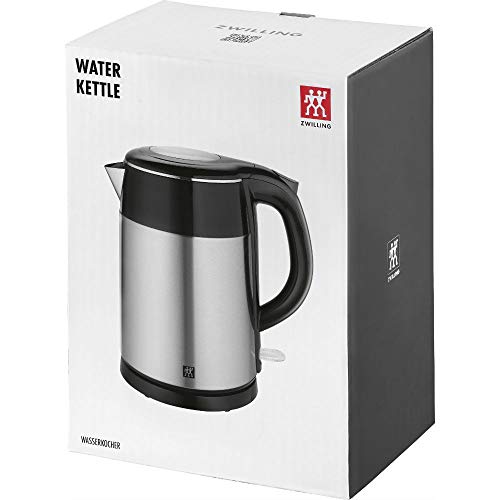 ZWILLING Wasserkocher, 1,2 Liter, 1.550-1.850 Watt, Edelstahl/Kunststoff, silber/schwarz – Bild 8