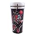 Silver Buffalo Marvel Deadpool Stainless Steel Travel Mug, Multicolored