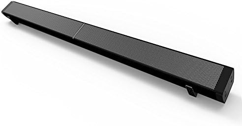 Fozela Hi-Fi Sound Bar with Bluetooth Wireless Subwoofer, 40W Stereo Speaker TV Audio Soundbar/Home Theater System with Wireless Remote, Wall Mountable, Suport 3.5mm AUX-in TF Card for TV
