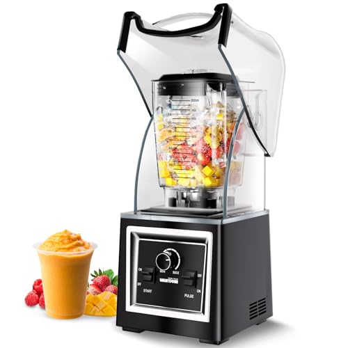 Wantjoin Professional Grade Blender Soundproof & Quiet Commercial