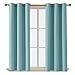 Deconovo 100% Blackout Curtains – Noise Reducing, Thermal Insulated Drapes – Grommet Room Darkening Window Panels – Light Blocking & Privacy Protection (Teal, 42x63 Inch, 1 Panel)