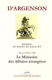 Journal du marquis d'Argenson