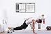 Fitness Personal Record Dry Erase Board - Strength Training - Build Muscle Tone & Tighten - Home Gym Weight Lifting - Body Building Workout Crossfit Running Crosstraining Erasable Poster 24 x 48