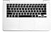 TopCase BLACK Keyboard Silicone Skin Cover for Macbook 13 13.3 (1st Generation/A1181) with TopCase Mouse Pad