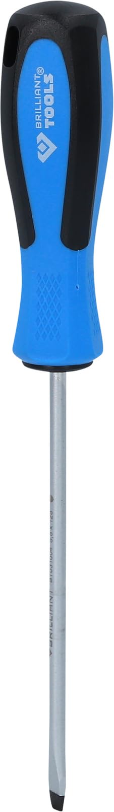 BRILLIANT TOOLS BT031004 Screwdriver Slotted 5.5 x 125 mm [Powered by KS Tools] — image 1
