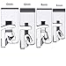 4 Pieces Narrow Rolled Hem Presser Foot Small Sewing Machine Fits Most Household Multi-Function Low Shank Snap-On Singer, Brother,Bingo,Janome, Kenmore,Juki,Husqvarna,Elna (3 mm, 4 mm and 2x6 mm)