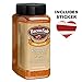 Moptrek Original Bacon Salt (Jumbo 16 Ounce Bottle + Sticker) - Low Sodium Bacon Flavored Seasoning Salt + Bacon Heart Sticker