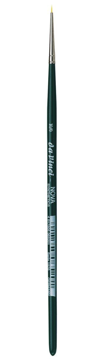 Da Vinci NOVA - Series 1570 - Synthetic Fiber Brush, School and Hobby Lines - Size 10/0